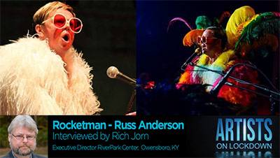 Artists On Lockdown - Rocketman - Russ Anderson